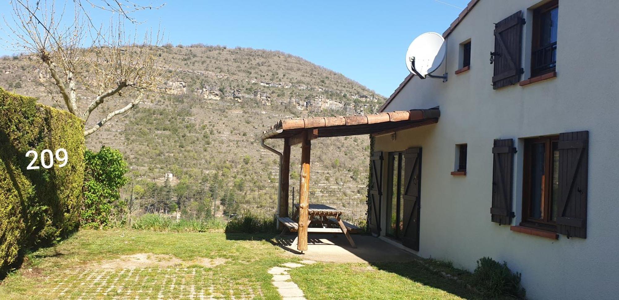 Camping Cascade Aveyron Saint-Rome-de-Tarn 외부 사진