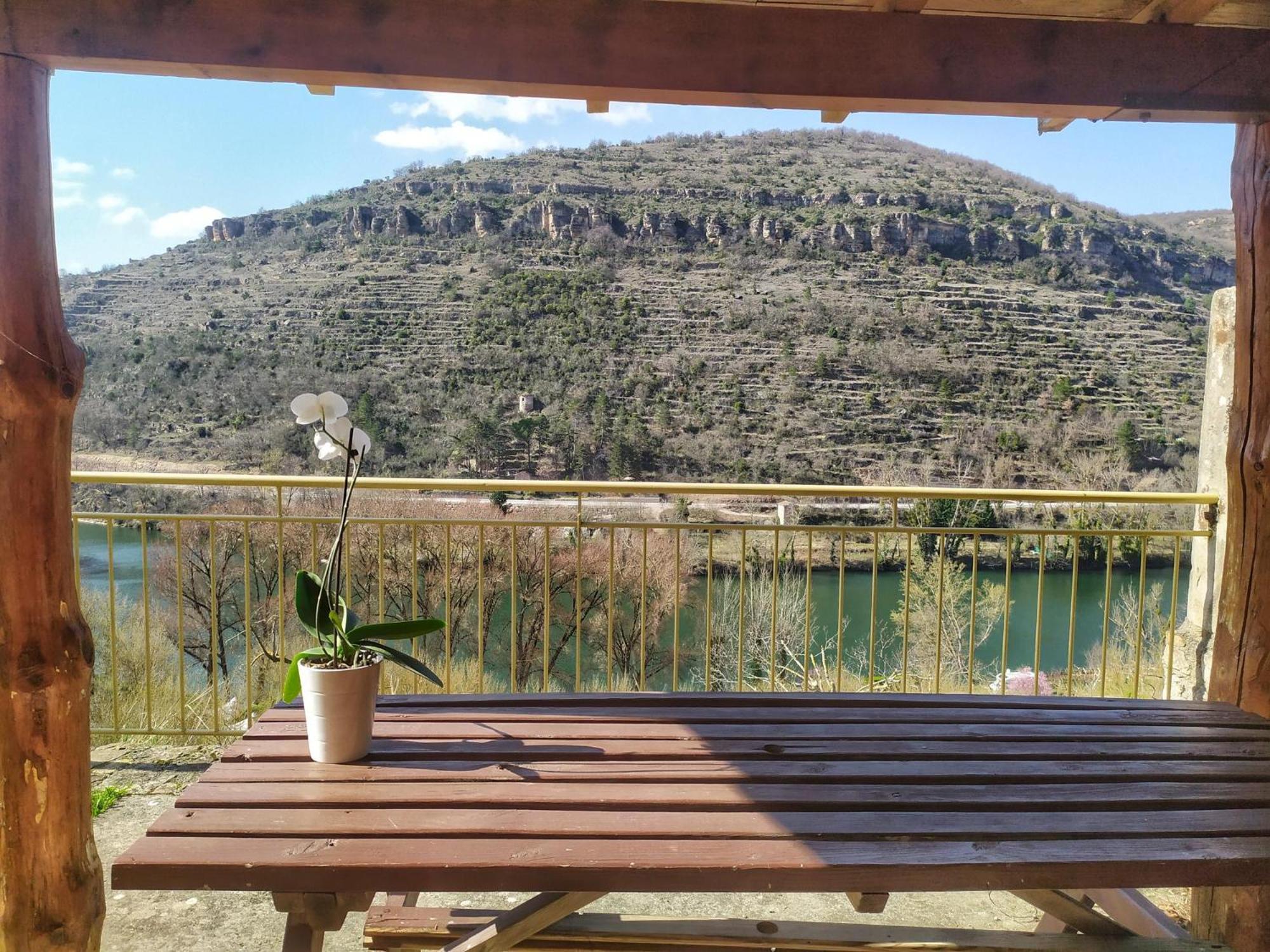 Camping Cascade Aveyron Saint-Rome-de-Tarn 외부 사진
