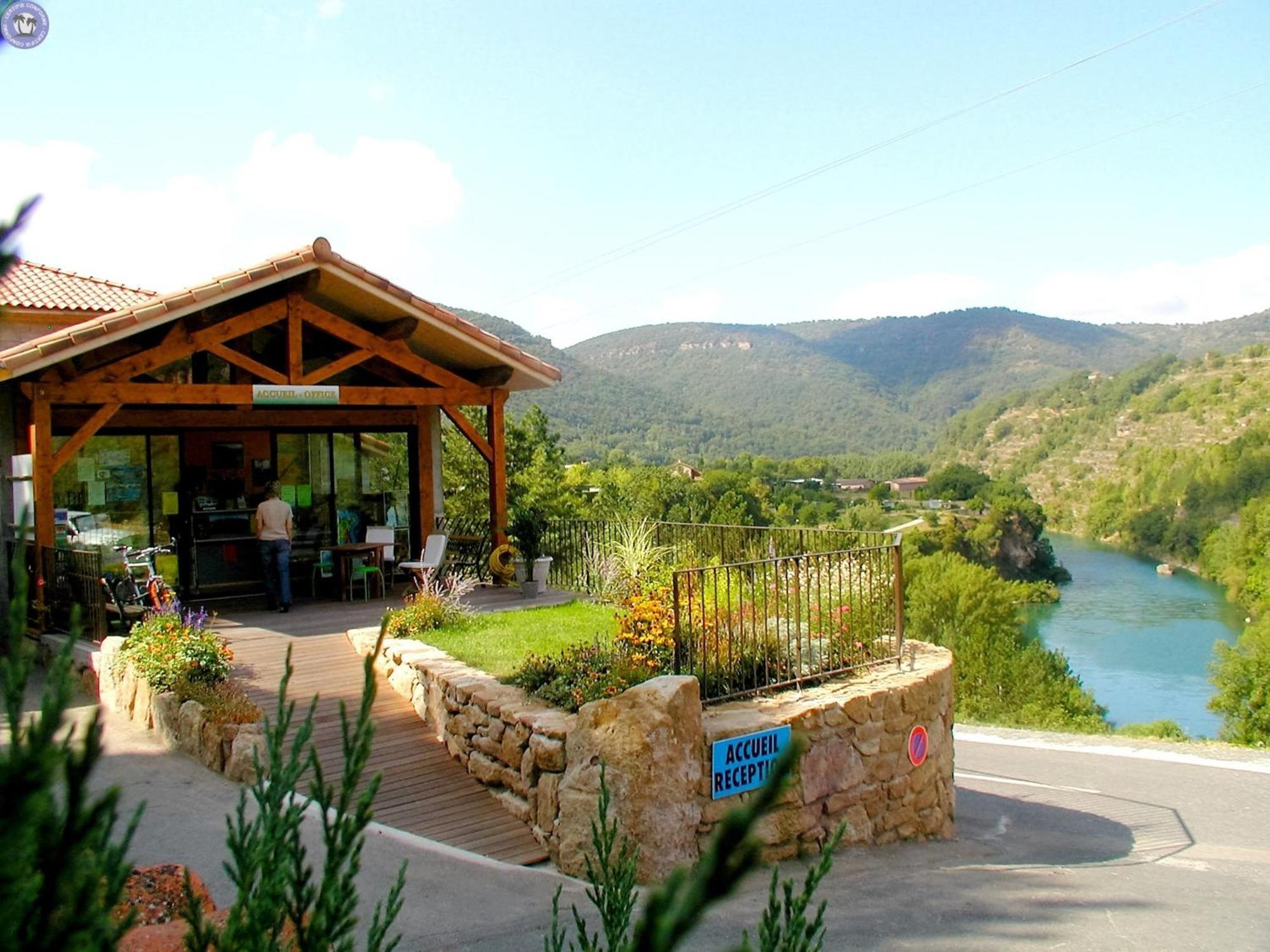 Camping Cascade Aveyron Saint-Rome-de-Tarn 외부 사진