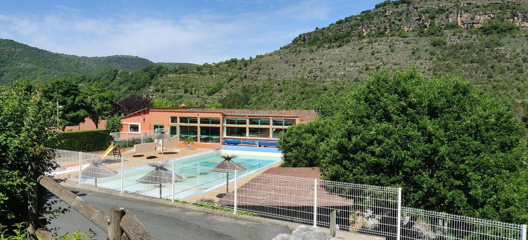 Camping Cascade Aveyron Saint-Rome-de-Tarn 외부 사진